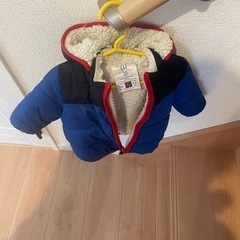 【baby GAP】 アウター　60  ベビー　ギャップ　☆フード取り外し可の画像