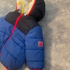 【baby GAP】 アウター　60  ベビー　ギャップ　☆フード取り外し可の画像