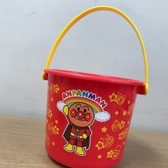 A2301-368  アンパンマン　カラフルおでかけ砂場セット(バケツ、ジョーロ、スコップのみ) 傷、汚れありますの画像