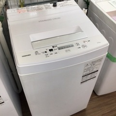 洗濯機 東芝 AW-45M7 2019年製 4.5kg