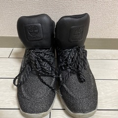 (美品)スニーカー、靴、黒、ティンバーランド