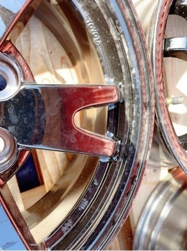 鹿屋市★共豊 SMACK VI-R 15インチ 6.0J+45 5-100 ナイトガンメタリック×ポリッシュ 4本セット