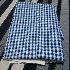 キルト生地　ハート　チェック柄