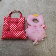 よちよち歩きヘッドガード&おまけクッション