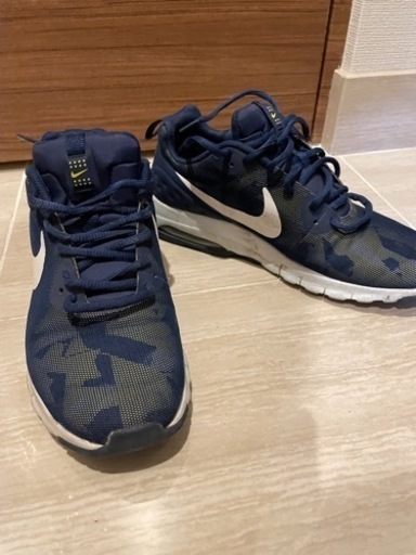 nike air 26cm 紺　白