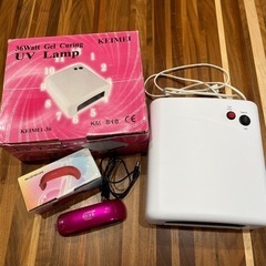 【お値下げ】UVライト　LEDライト　2023.1.16動作確認済