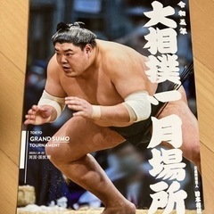 大相撲　2023初場所パンフレット　2冊の画像