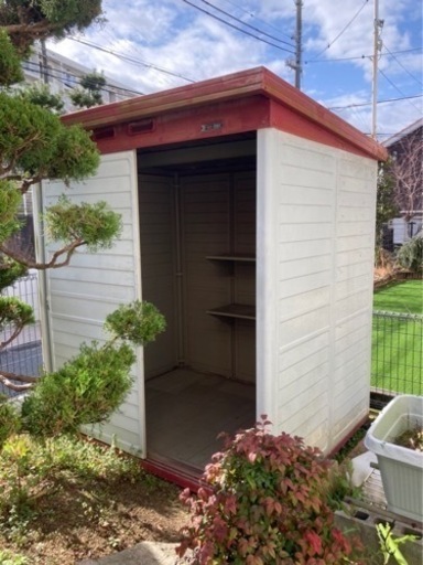 最終値下げ大容量ヨド物置　あぜくら　1万8千円　現地解体引き取りできるかた