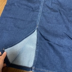 デニムスカート　ユニクロ　58センチの画像