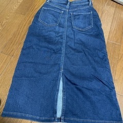 デニムスカート　ユニクロ　58センチの画像