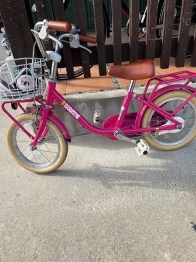 女の子　14インチ　自転車