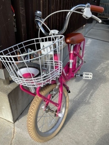 女の子　14インチ　自転車