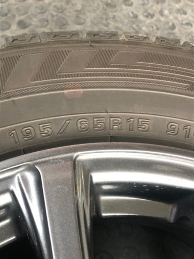 【決まりました】195/65R15  スタッドレスタイヤ　【4本セット] 15×6.5  アルミホイール○プリウス
