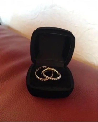 エタニティリング 3カーラー18金日本製本物
