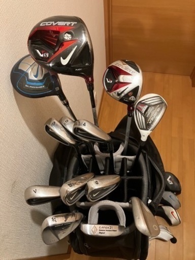 ゴルフセット···13本（キャディバック付）