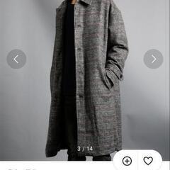 ステンカラーコートの画像