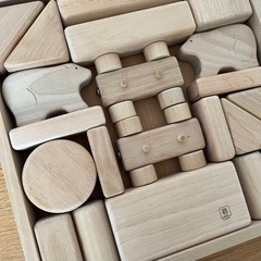 美品です　しろくま積み木の画像