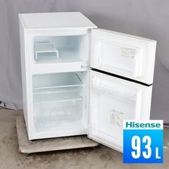 中古 冷蔵庫 2ドア 93L 直冷式 訳あり特価 Hisense...