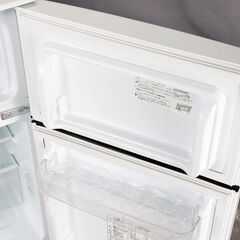 中古 冷蔵庫 2ドア 93L 直冷式 訳あり特価 Hisense HR-B95A 右開き FA0042の画像
