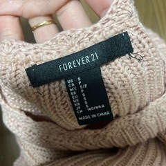 袖フレアニット　Forever21の画像