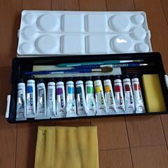 【限定価格】ポスターカラー 絵の具セット １２色の画像