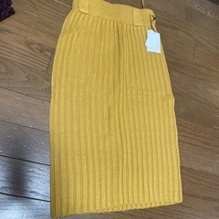 ニットタイトスカート　の画像