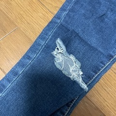 ハイウエストダメージデニム　XS リエディの画像