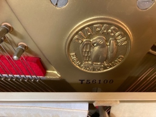 アップライトピアノ　ディアパソン