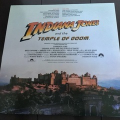LPレコード　インディ・ジョーンズ/魔宮の伝説　OSTの画像