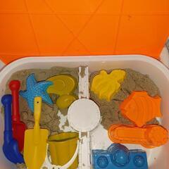 (お渡し決まりました)キネティックサンド(室内用お砂)の画像