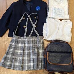 古河市　三田幼稚園　制服、カバン