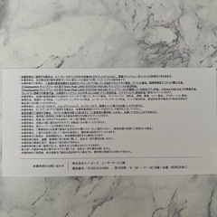 【値引き】スノーピーク　snow peak 株主優待券の画像