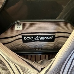 ドルチェ&ガッバーナ　メンズシャツ　Mサイズ相当の画像