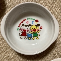 【未使用品】子供用　食器　陶器　4点セットの画像