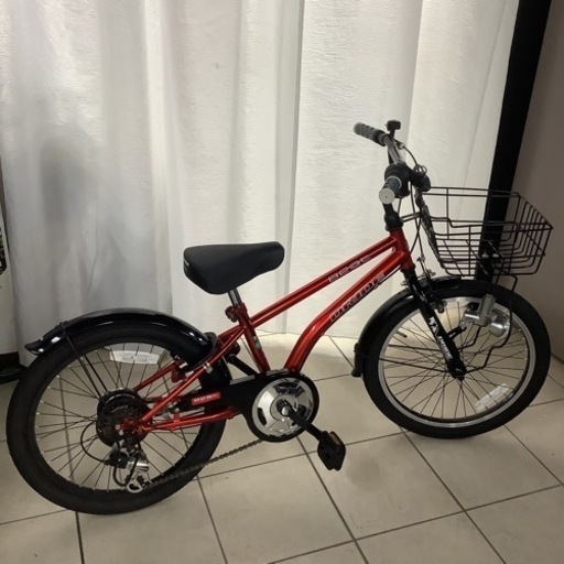 【美品】ASAHI DRIDE  BEAT アサヒドライドビート206-L  子供用自転車　20インチ　6段変速