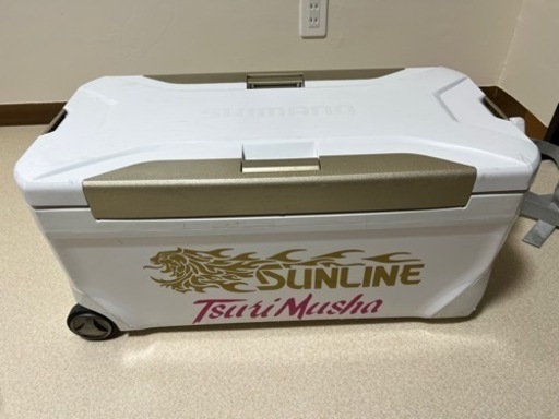 シマノ クーラーボックス　スペーザ プレミアム 350 キャスター釣り