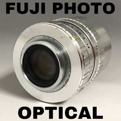 FYS2/27　FUJI PHOTO OPTICAL FUJINON TV 1:1.4/25 カメラ レンズ フジ 光学機器 フジ フィルム オプティクス 富士 キャップ付 中古 ①