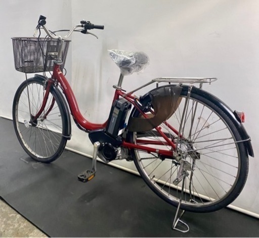 関東全域送料無料 保証付き 電動自転車 ヤマハ パスナチュラ 26インチ 8.1ah 赤色 デジタル