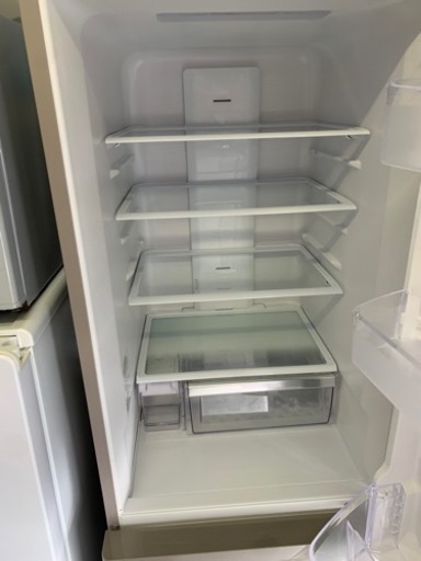 万代店　美品　HITACHI 日立 315L R-K32JV 3ドア右開き 2019年製 自動製氷 ノンフロン