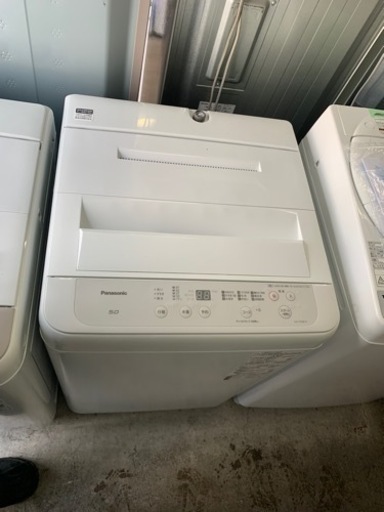 万代店　2021年製★美品 中古★Panasonic 5kg「楽ポイフィルター」新搭載!!ビッグウェーブ洗浄！洗濯機【NA-F50B14】