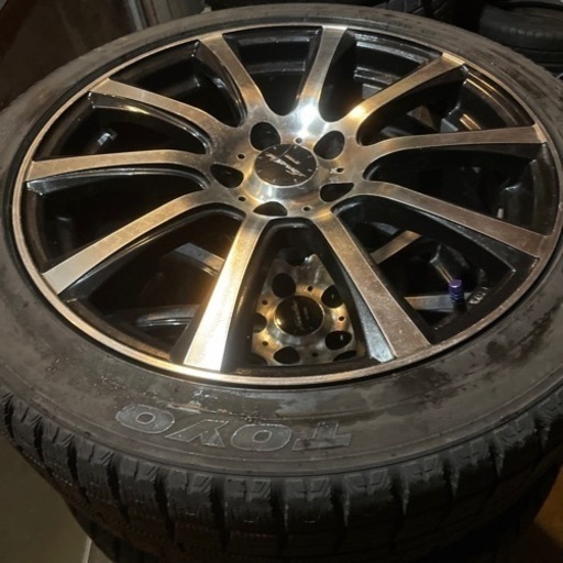 アルミホイールスタッドレスセット225/45/18