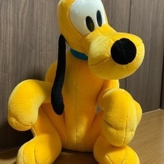 ディズニー　プルート　大きなぬいぐるみ　