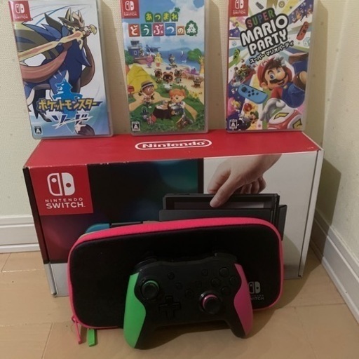 NintendoSwitch他5点セット！