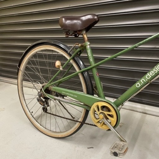 a.n.design works 27インチ　オートライト変速あり自転車