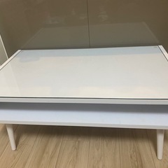 ローテーブル   ガラステーブル  の画像
