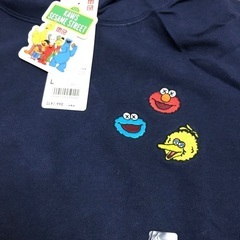 UNIQLO kaws ユニクロ　カウズ　スウェット　Lサイズ　紺色の画像