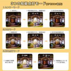 返信できずすみません⭐お渡し決まりました⭐LEDソーラーライト　玄関　ガレージの画像