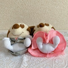 【美品】ミッキー・ミニー ウェディング ぬいぐるみの画像