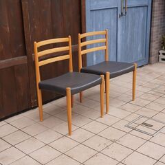 飛騨の匠の技が活かされた柏木工のシガーロ ダイニングチェアー 2脚