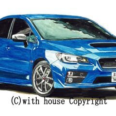NC-421 スバル インプレッサWRX STI 限定版画 直筆...